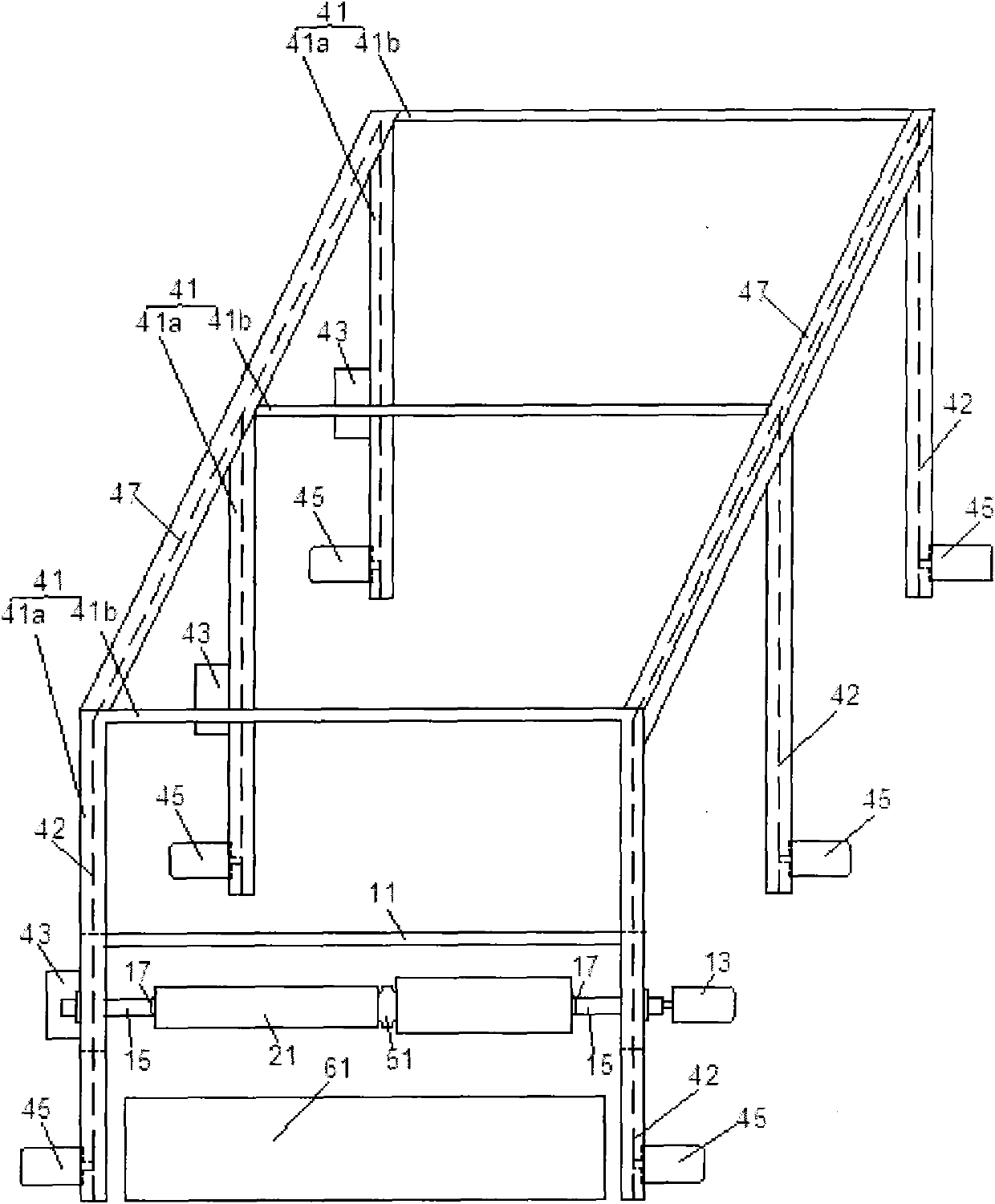 Plate roller clamping device, desk type plate roller loading/unloading equipment and plate roller hoisting automation equipment