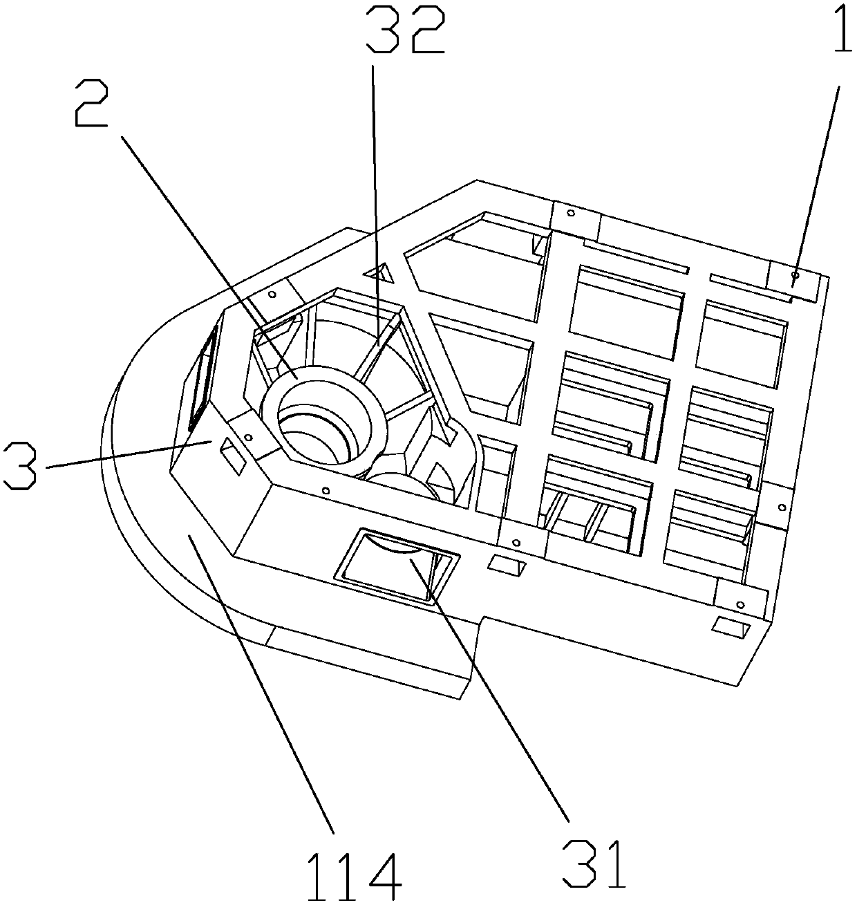 Machine base