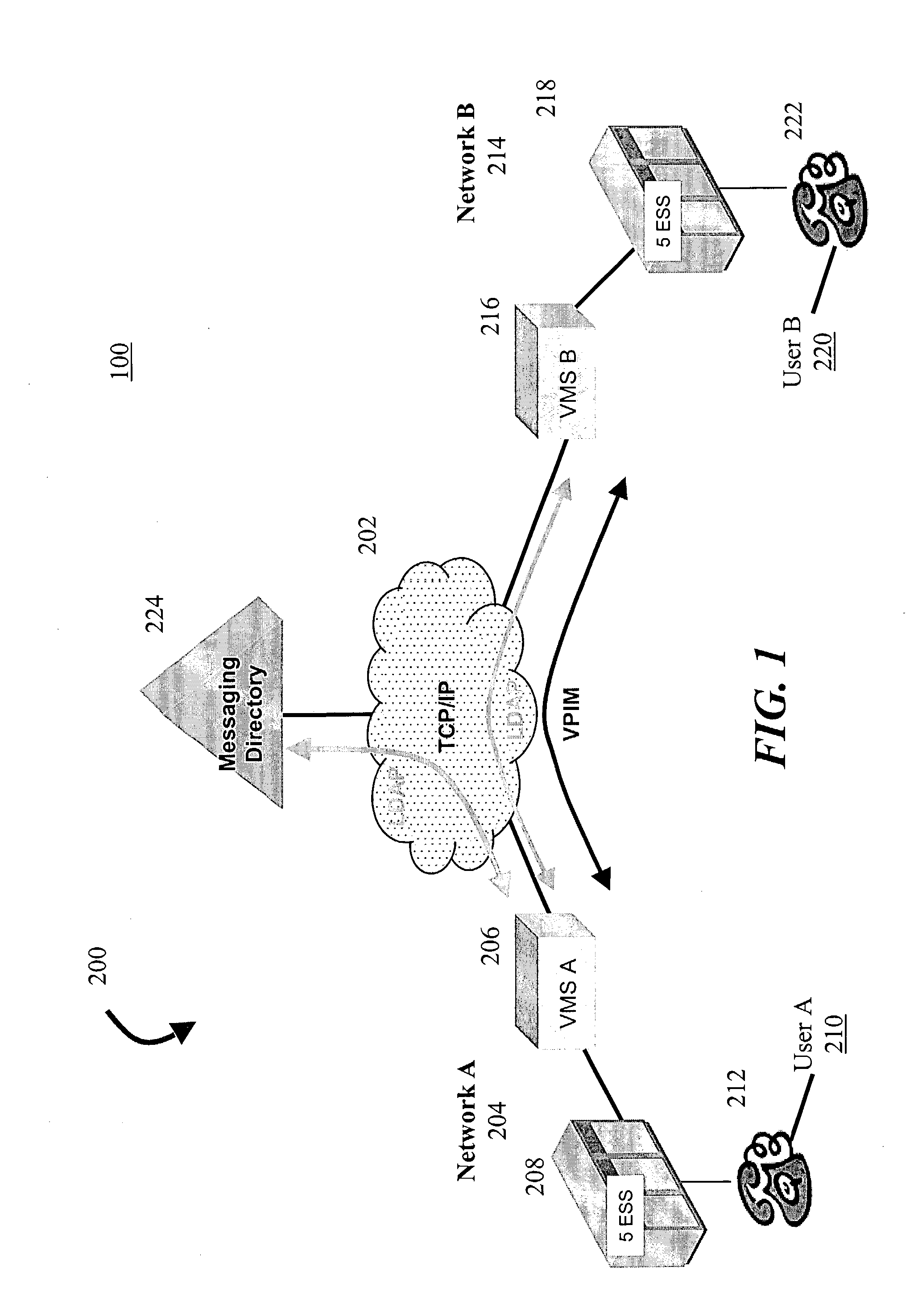 Systems and methods for originating and sending a voice mail message to an instant messaging platform