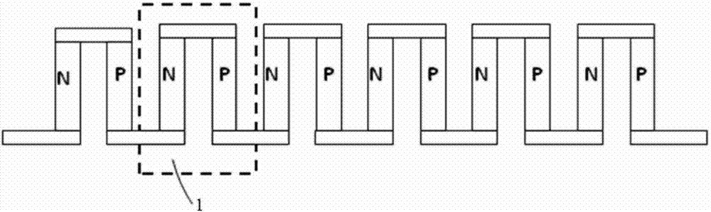 Flexible thermoelectric generator and manufacturing method thereof