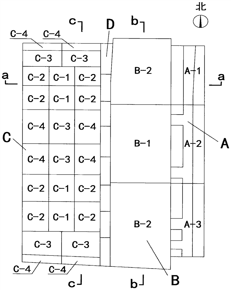 Complex foundation pit group supporting system and time-sharing excavation method