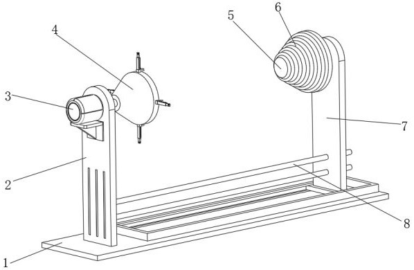 Efficient and safe overturning device for steel structure machining