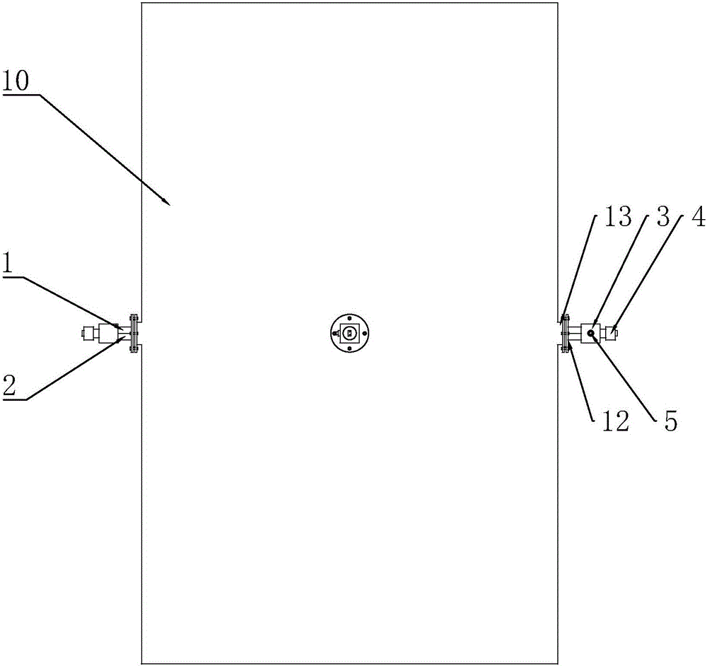 Whole-section flow measurement device for circular pipeline