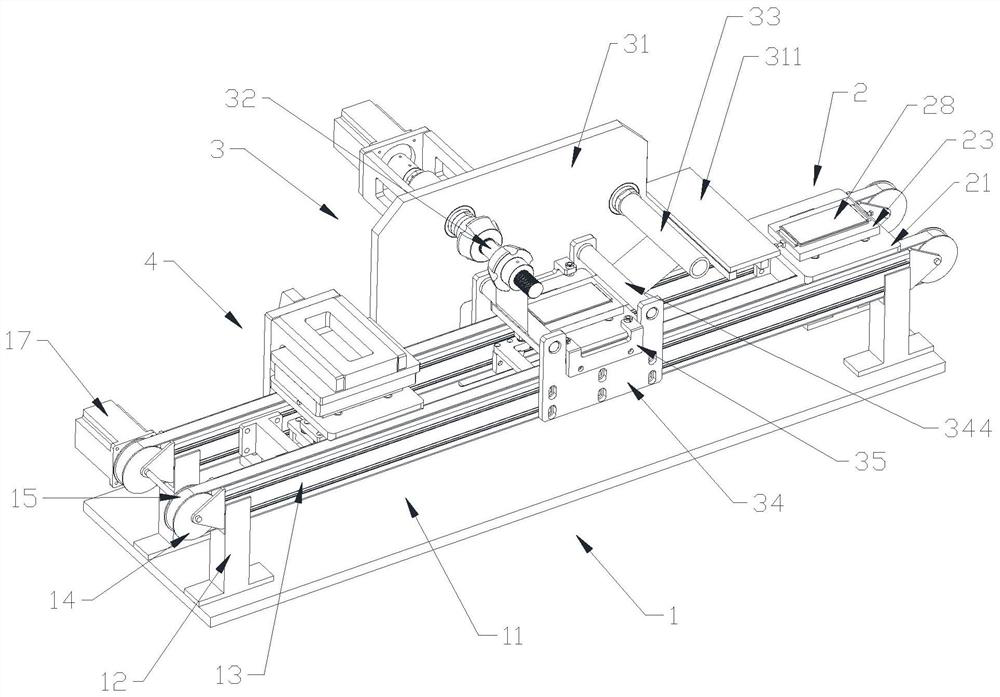 Automatic film pasting device for LCD display screen