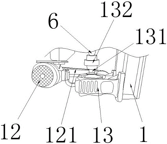 Automatic cable winding device