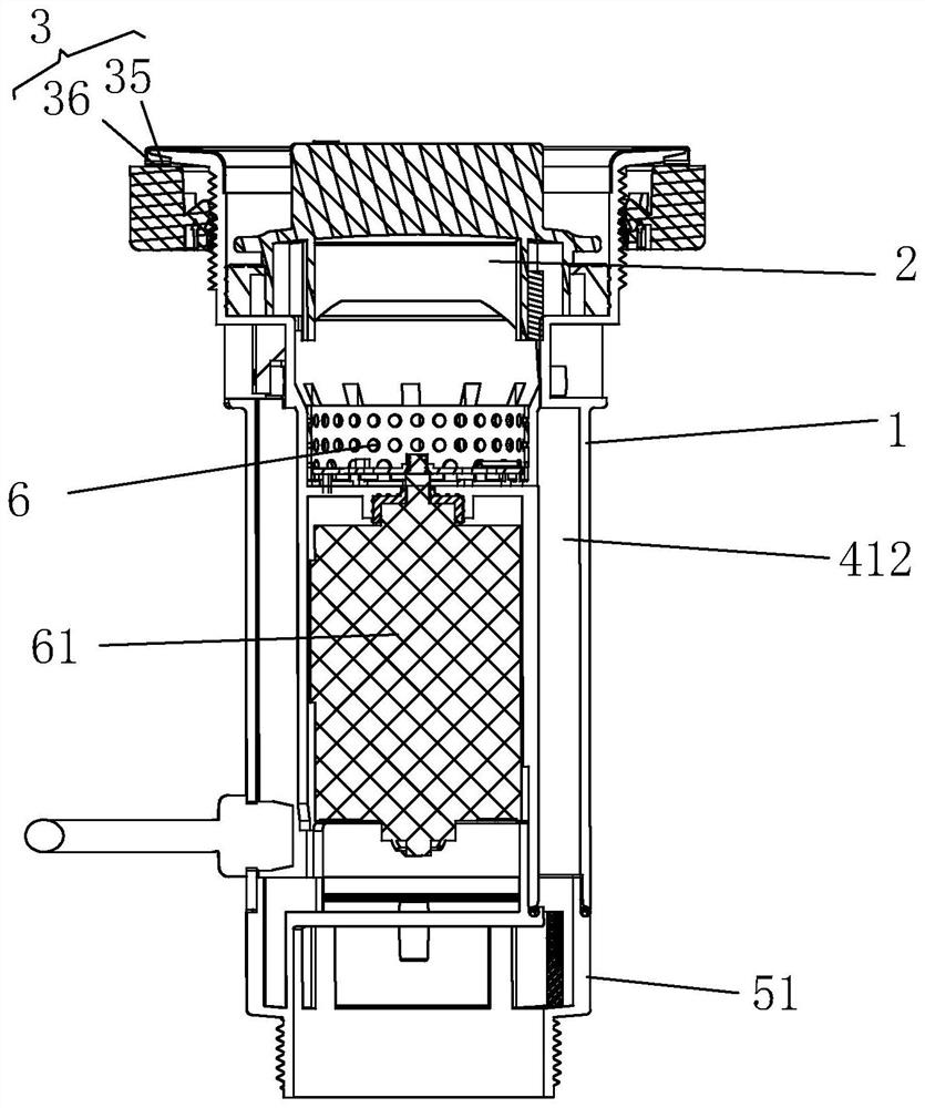 Visual transparent disintegrating slag drainer