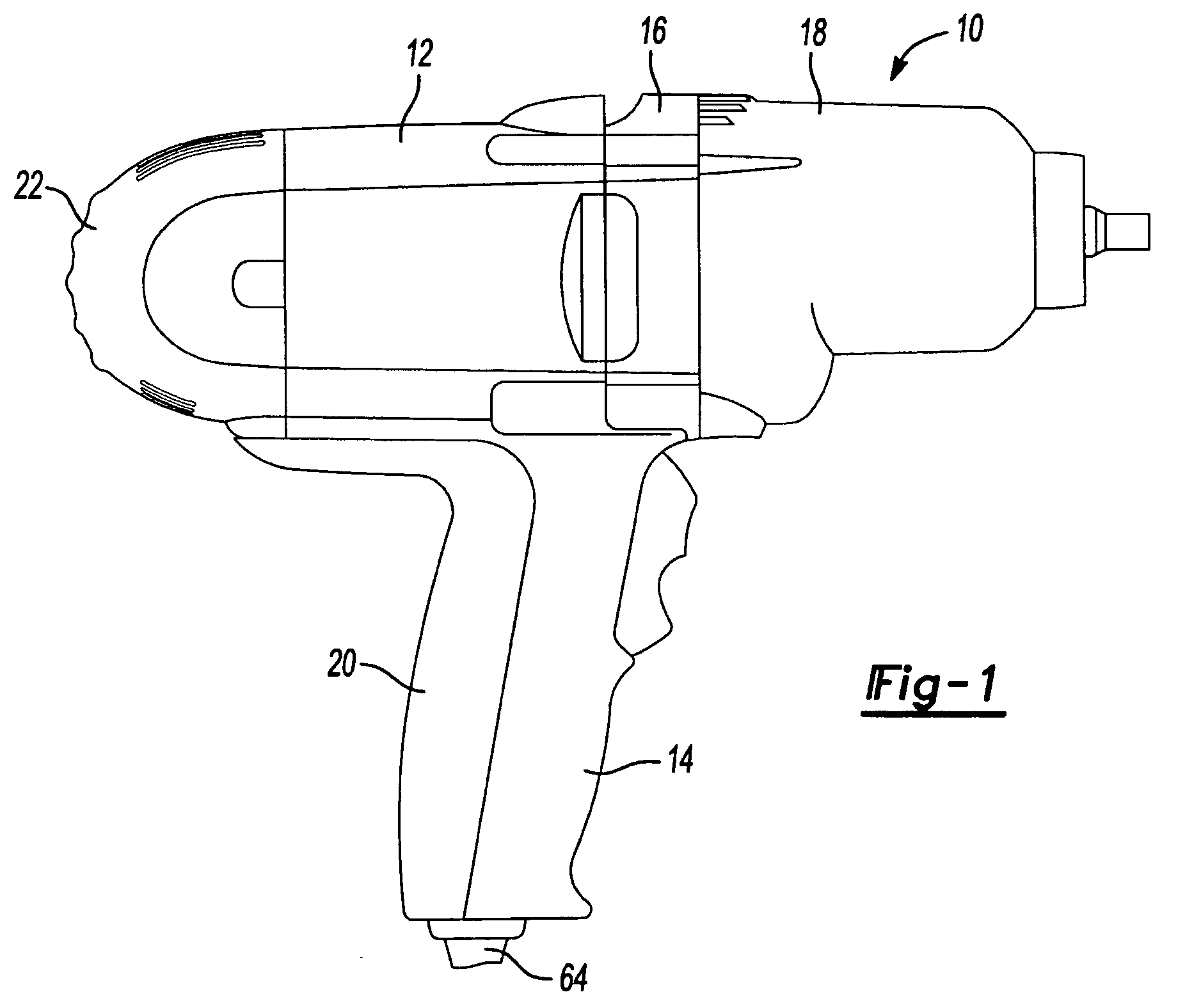 Motor housing and assembly process for power tool