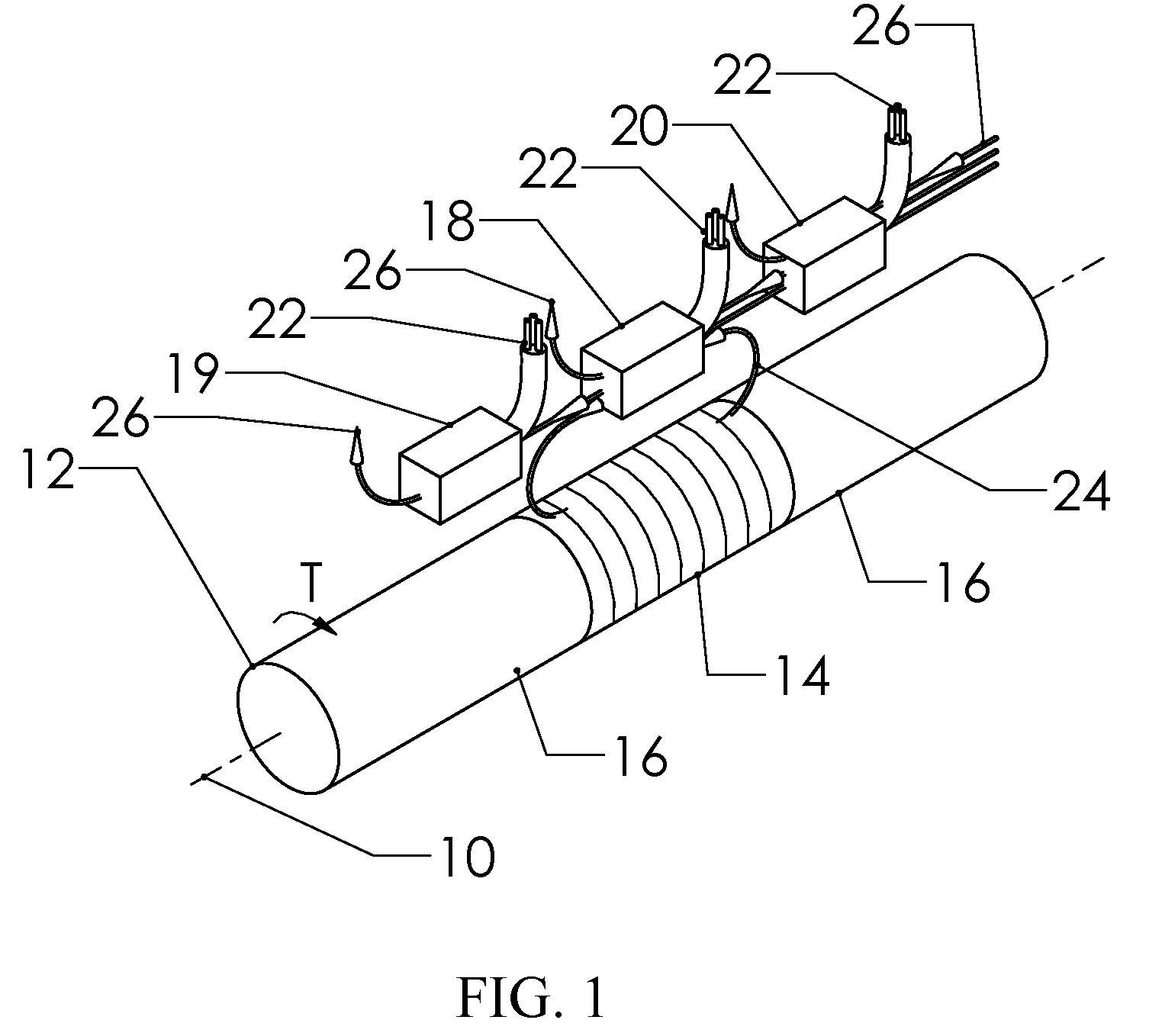 Self-compensating magnetoelastic torque sensor system