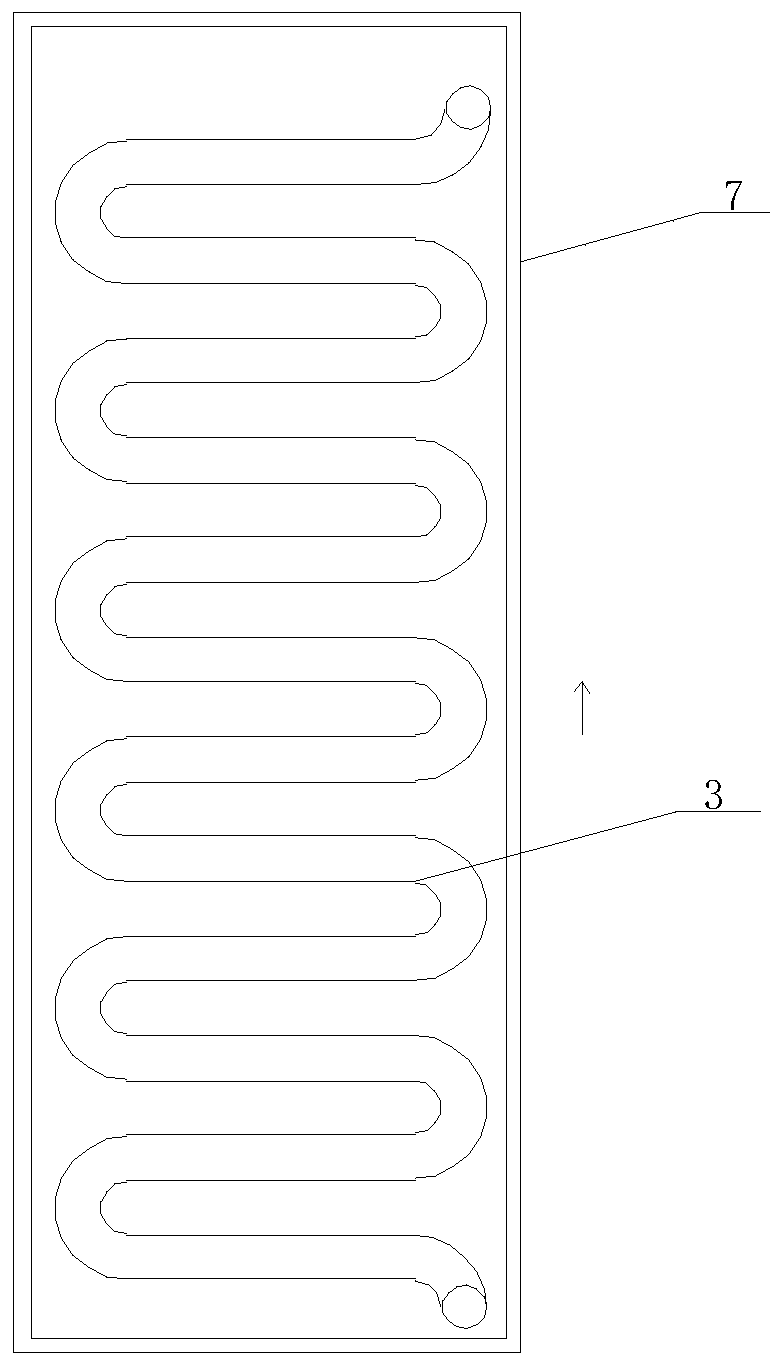 Plate and tube type phase-change solar water heater