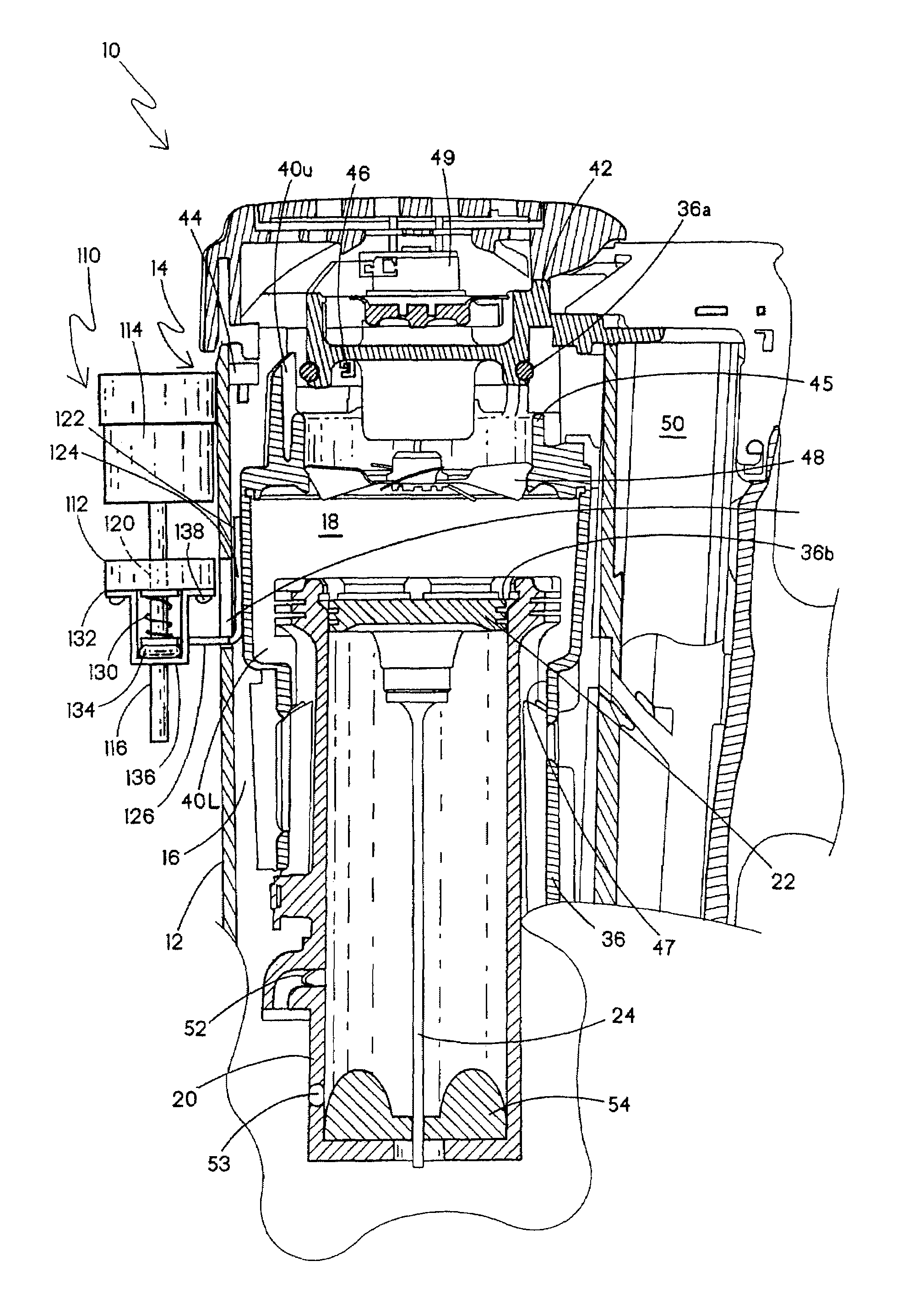 Combustion chamber distance control combustion-powered fastener-driving tool