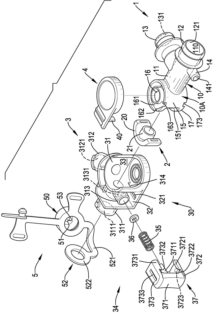 Phlegm pumping pipe adapter having switching function