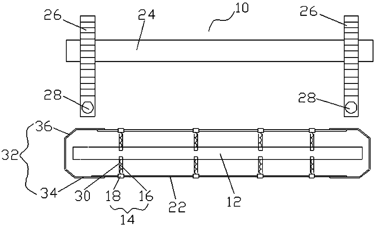 Tubular workpiece plating rack