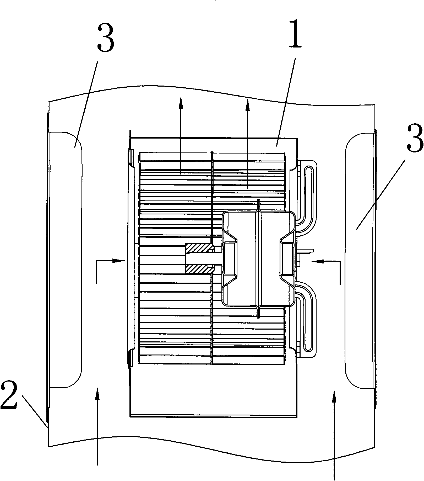 Range hood with noise reduction structure