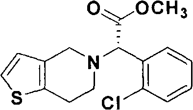 Process for the preparation of S-(+)-clopidogrel by optical resolution