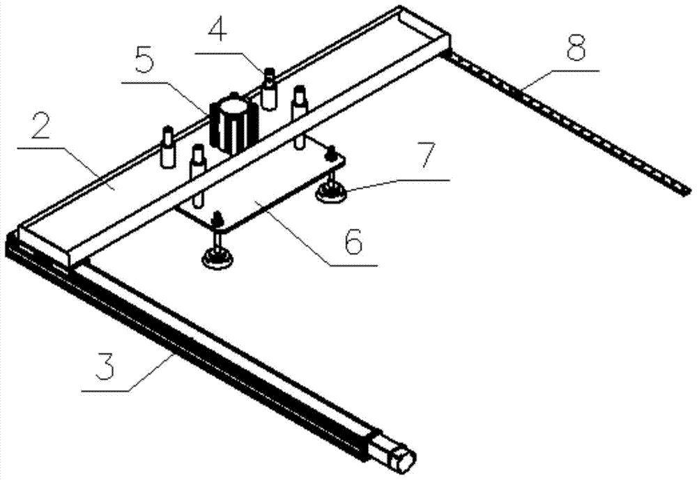 A device for moving, flipping, and leaning flat-panel TVs