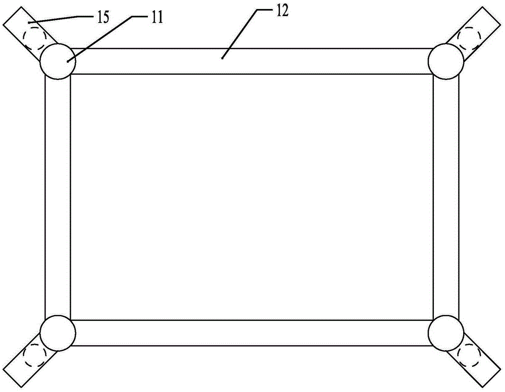 A shot put core stabilization strength training and information feedback monitoring device