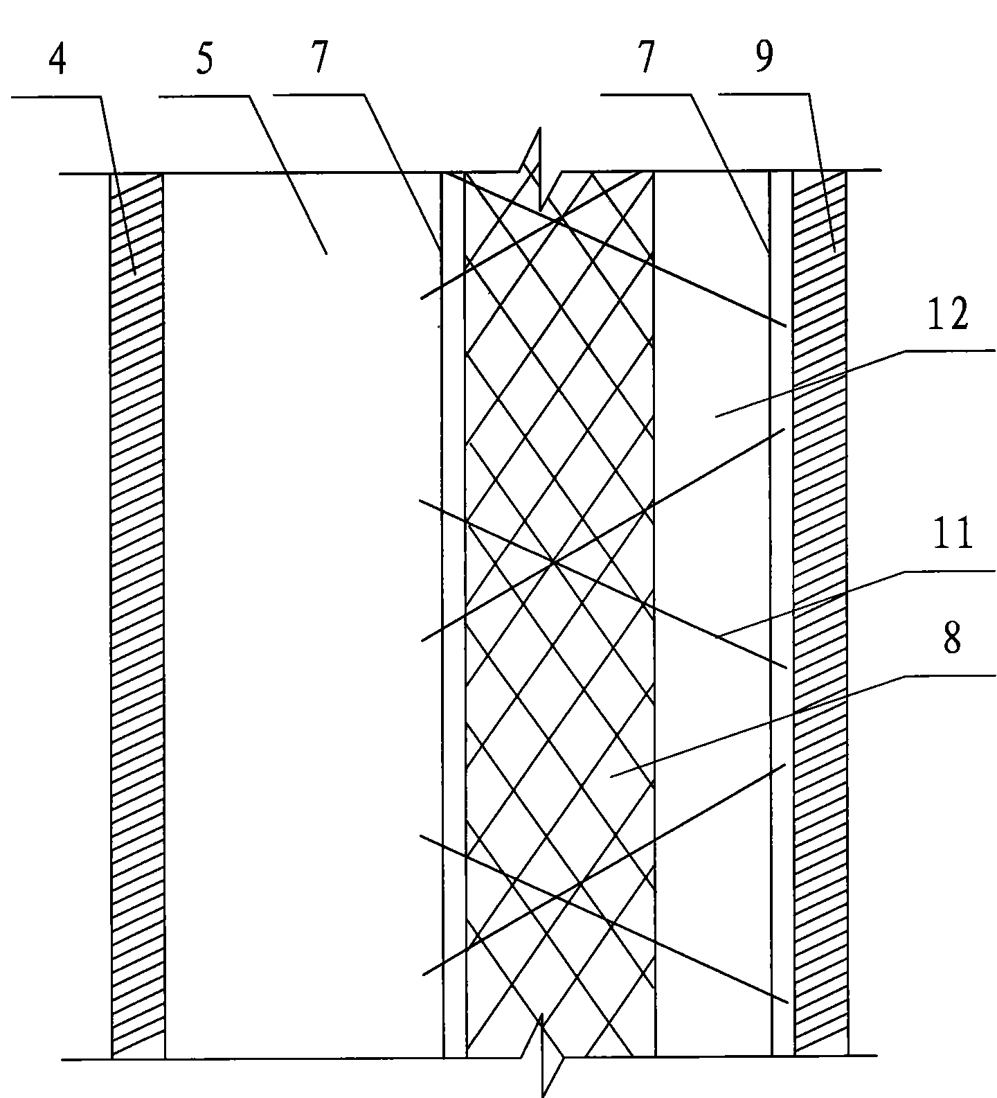 Construction method for embedding thermal insulation in concrete structure exterior wall surface