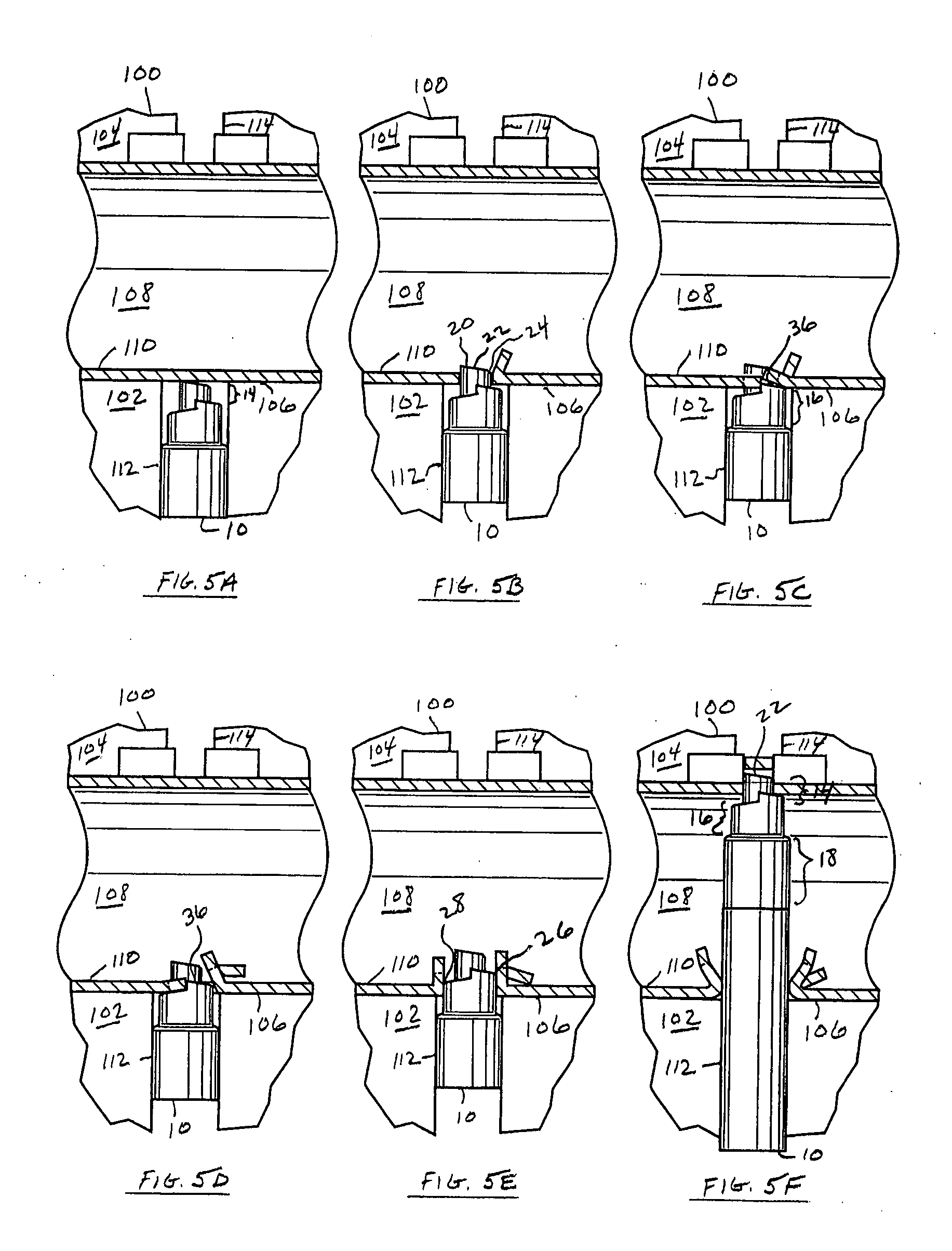 Punch, apparatus and method for forming opposing holes in a hollow part, and a part formed therefrom