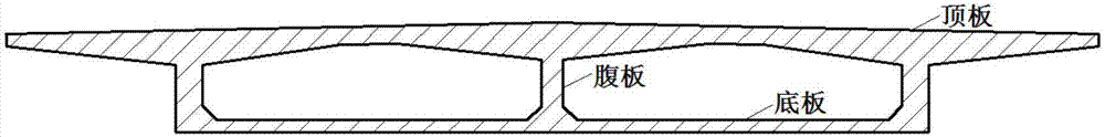 Contact type friction power generation device based on bridge vibration