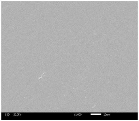 Epoxy resin film for nano silicon dioxide modified rfi and preparation method thereof