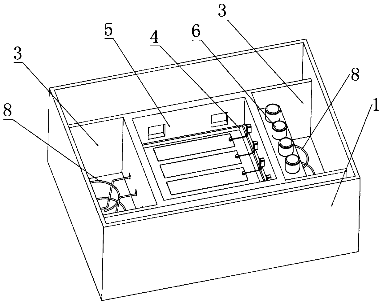 A 10kv cable joint protection device