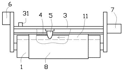 Self-cutting cotton rolling device