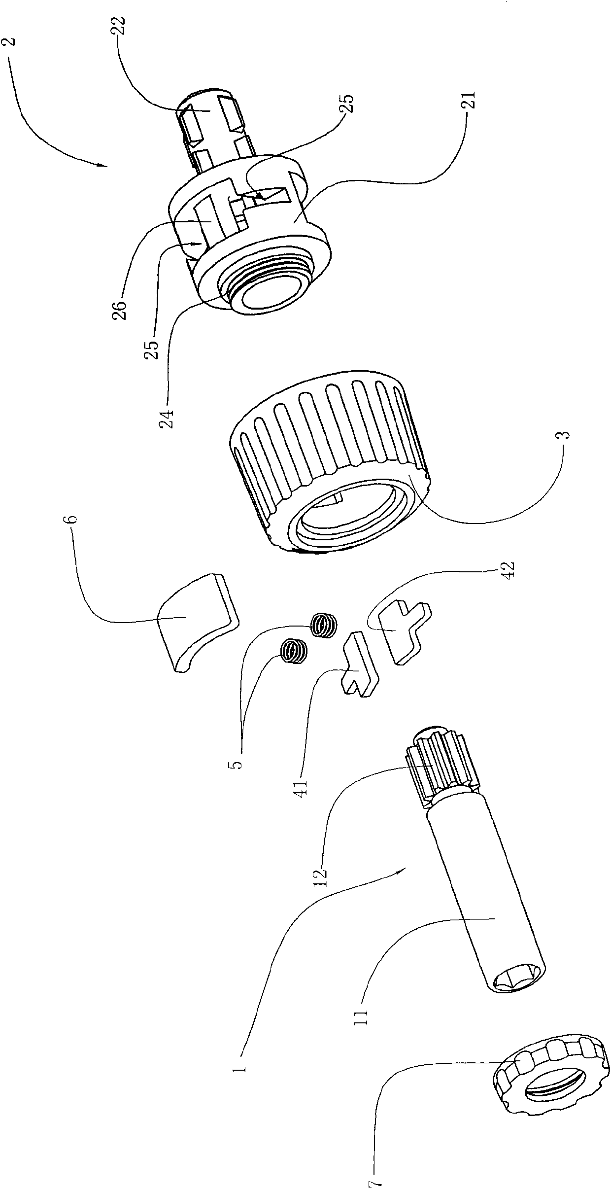 Screwdriver of ratchet mechanism