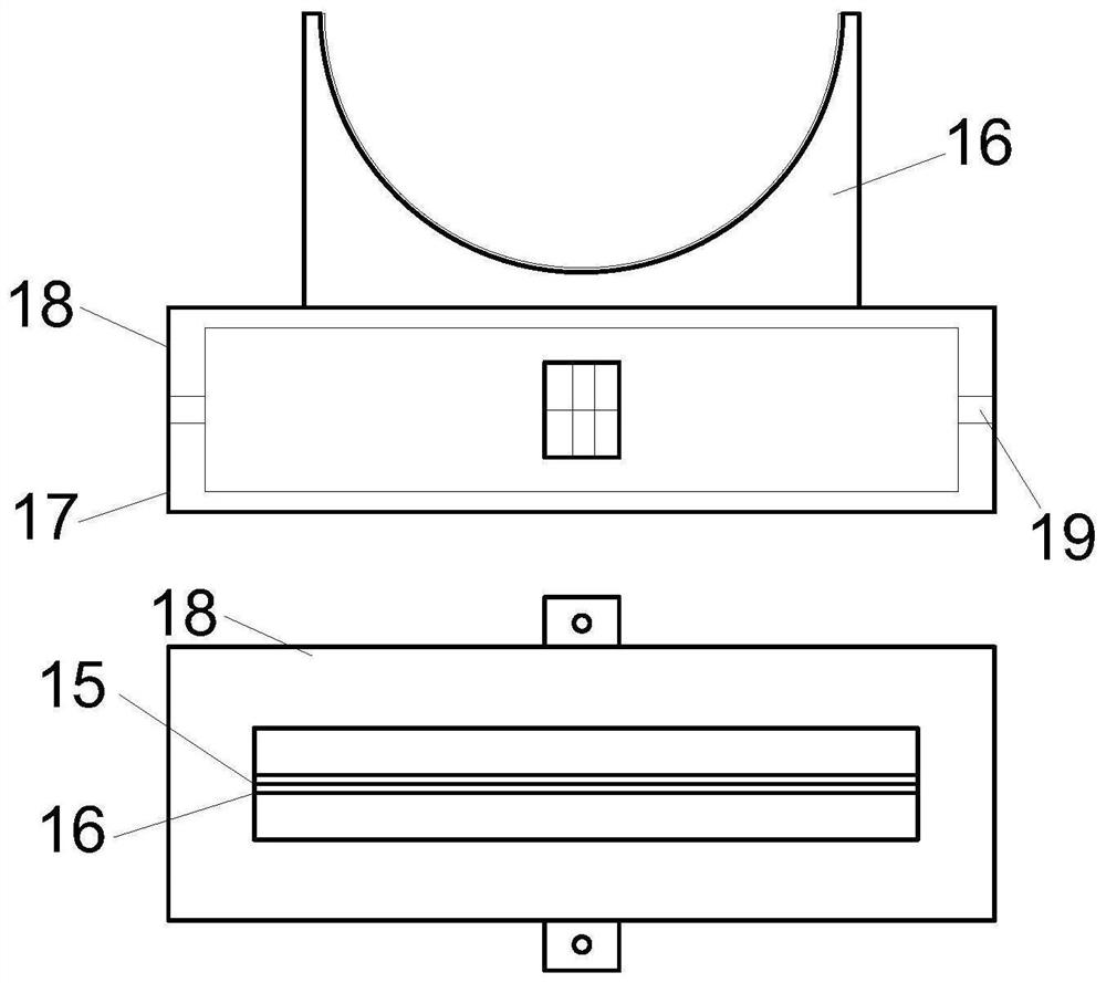 Integrated clamping and fastening mechanism for optical lens