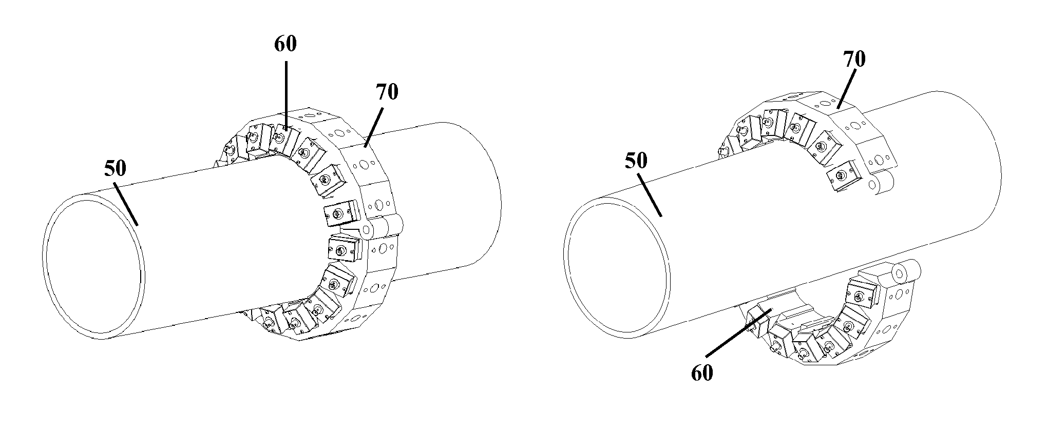 Guided wave pipeline inspection system  and method with enhanced natural focusing techniques