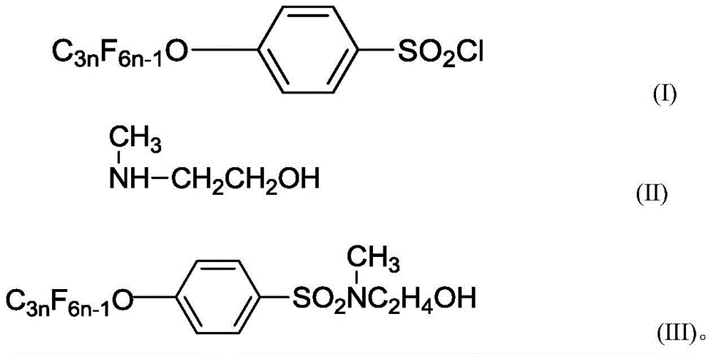 Fluorine-containing phosphate surfactant and preparation method thereof