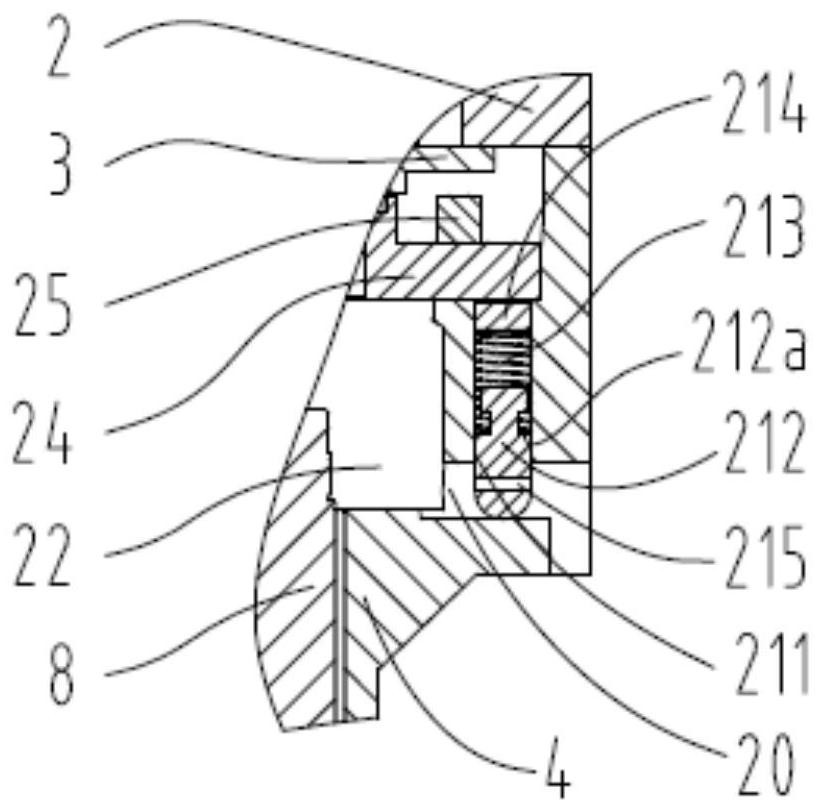 Oil return control mechanism and compressor