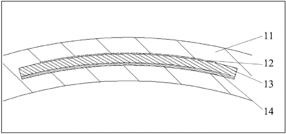 Vehicle-mounted array radar antenna and automotive lamp