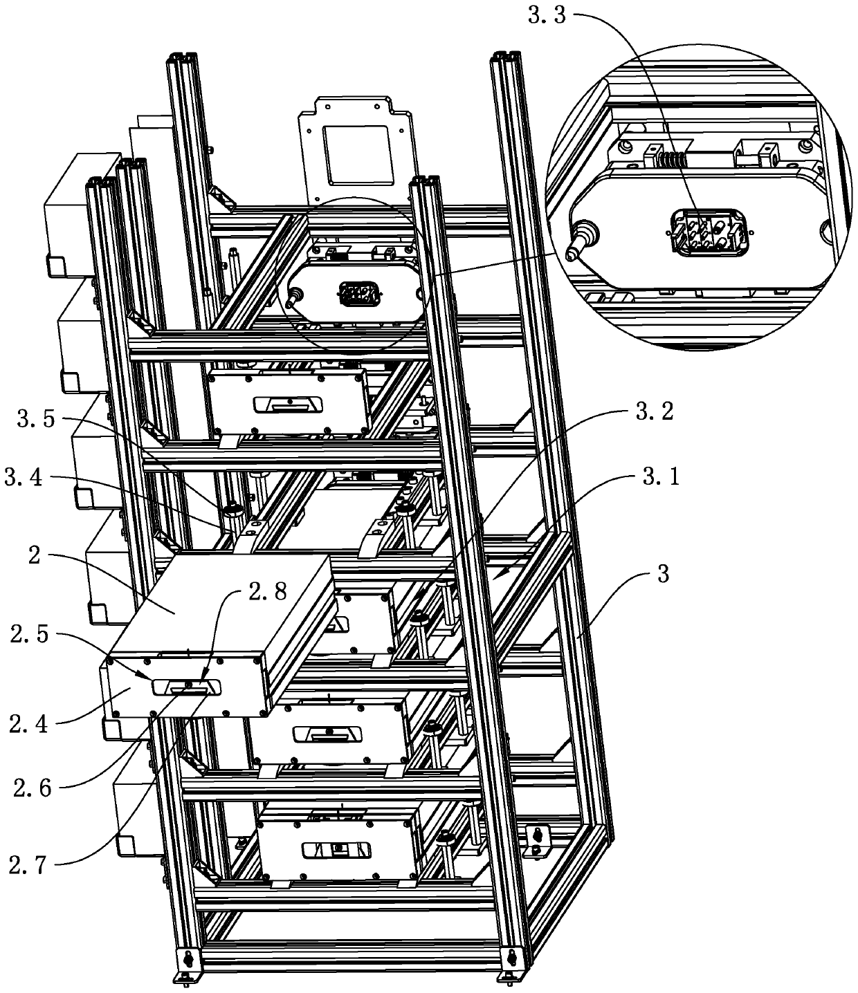 AGV charging station