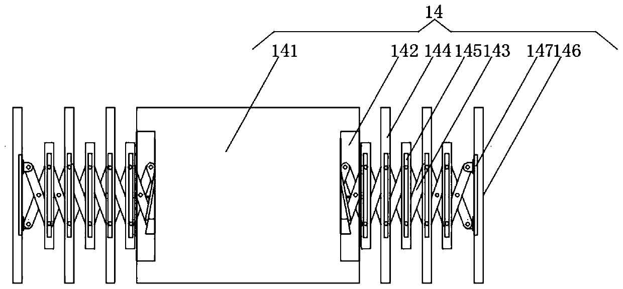 Edge planishing device for packaging box