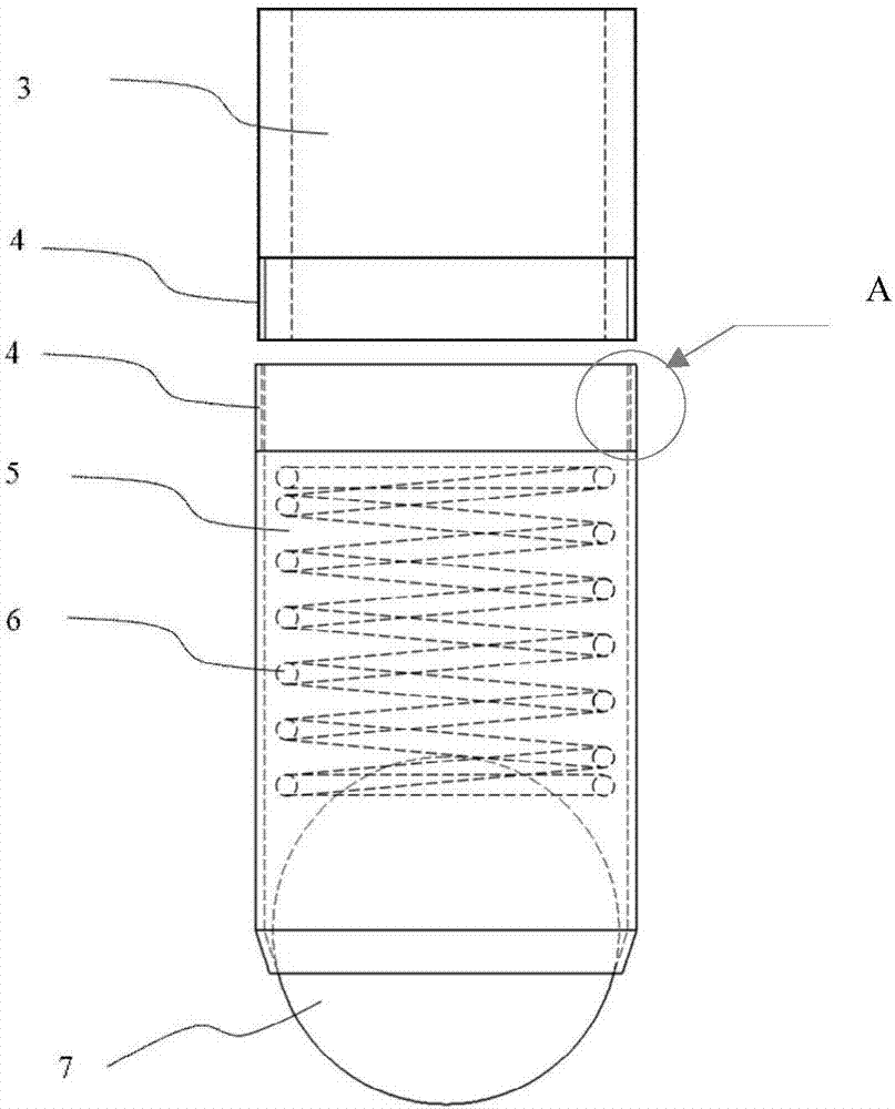 Bead head nozzle electrostatic spinning device