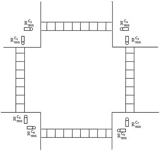 Urban target trajectory tracking method