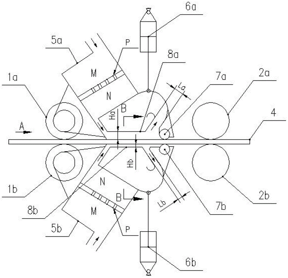 A self-priming nozzle