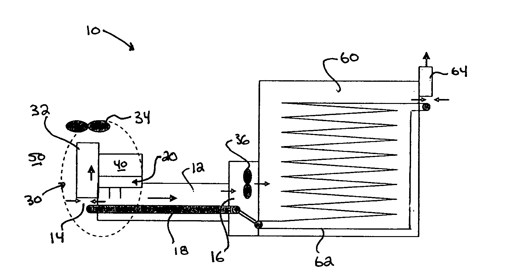 System and method for vapor control in cryogenic freezers