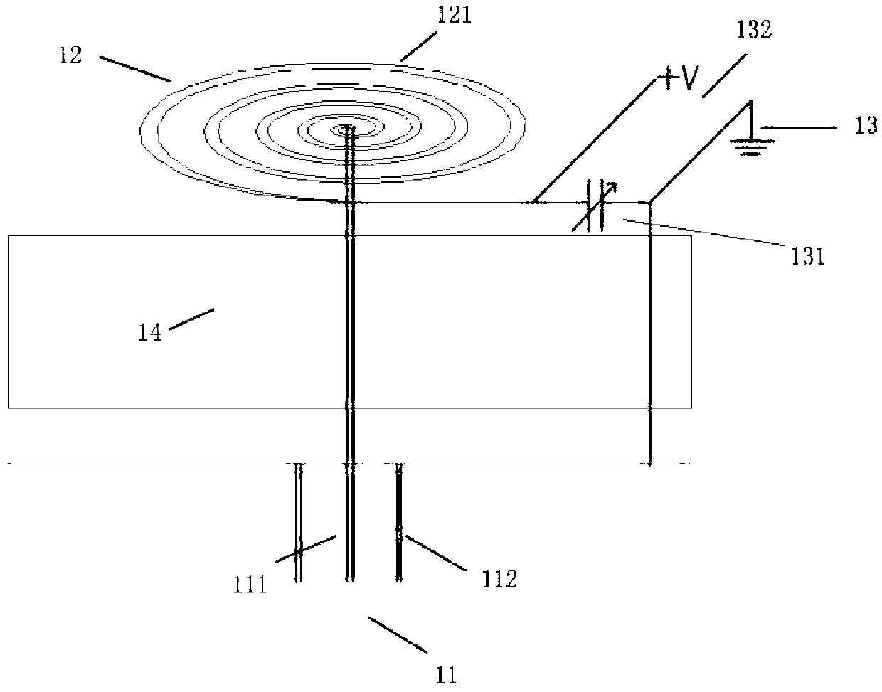 Phase electric modulation antenna