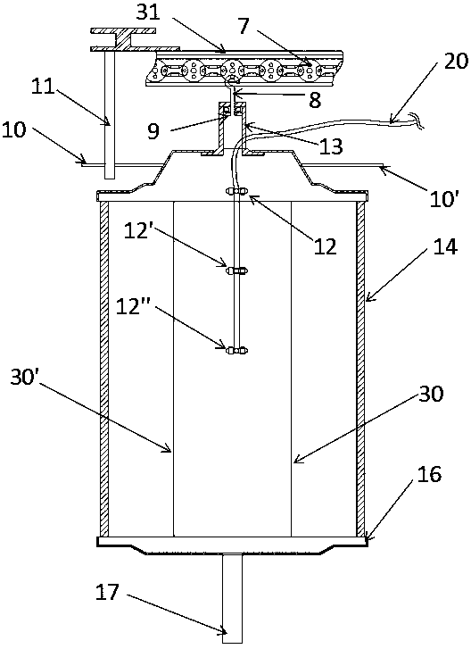 Plant factory adopting double-rotation mist spray planting