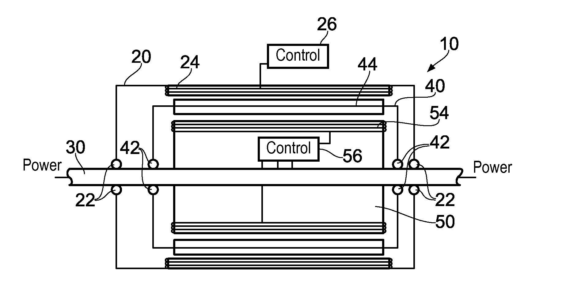 Electronically controlled universal motor