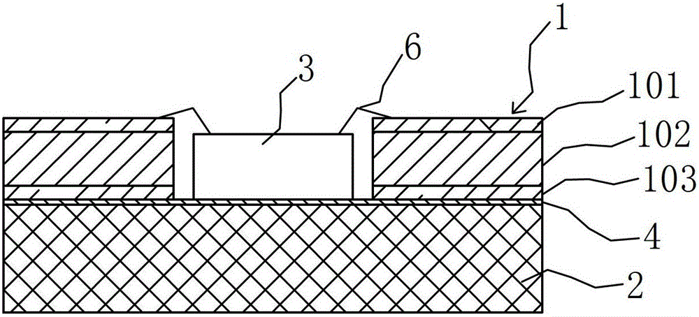 A hybrid integrated circuit and its manufacturing method