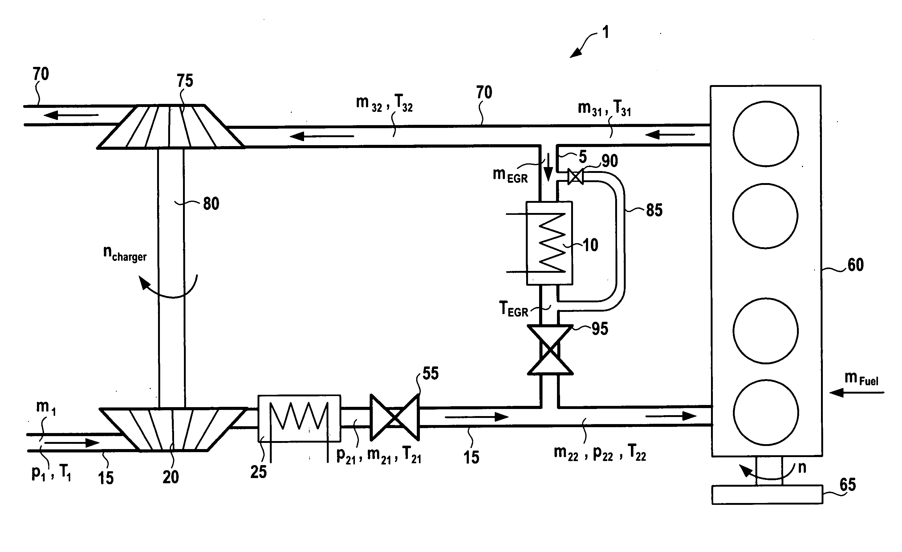 Method and device for operating an internal combustion engine having exhaust-gas recirculation