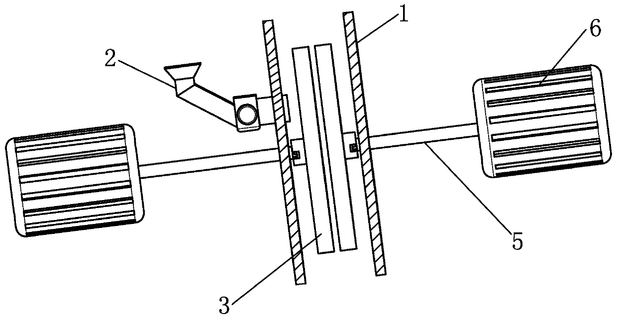 Grinding device used for grinding water-resistant oil-proof paper