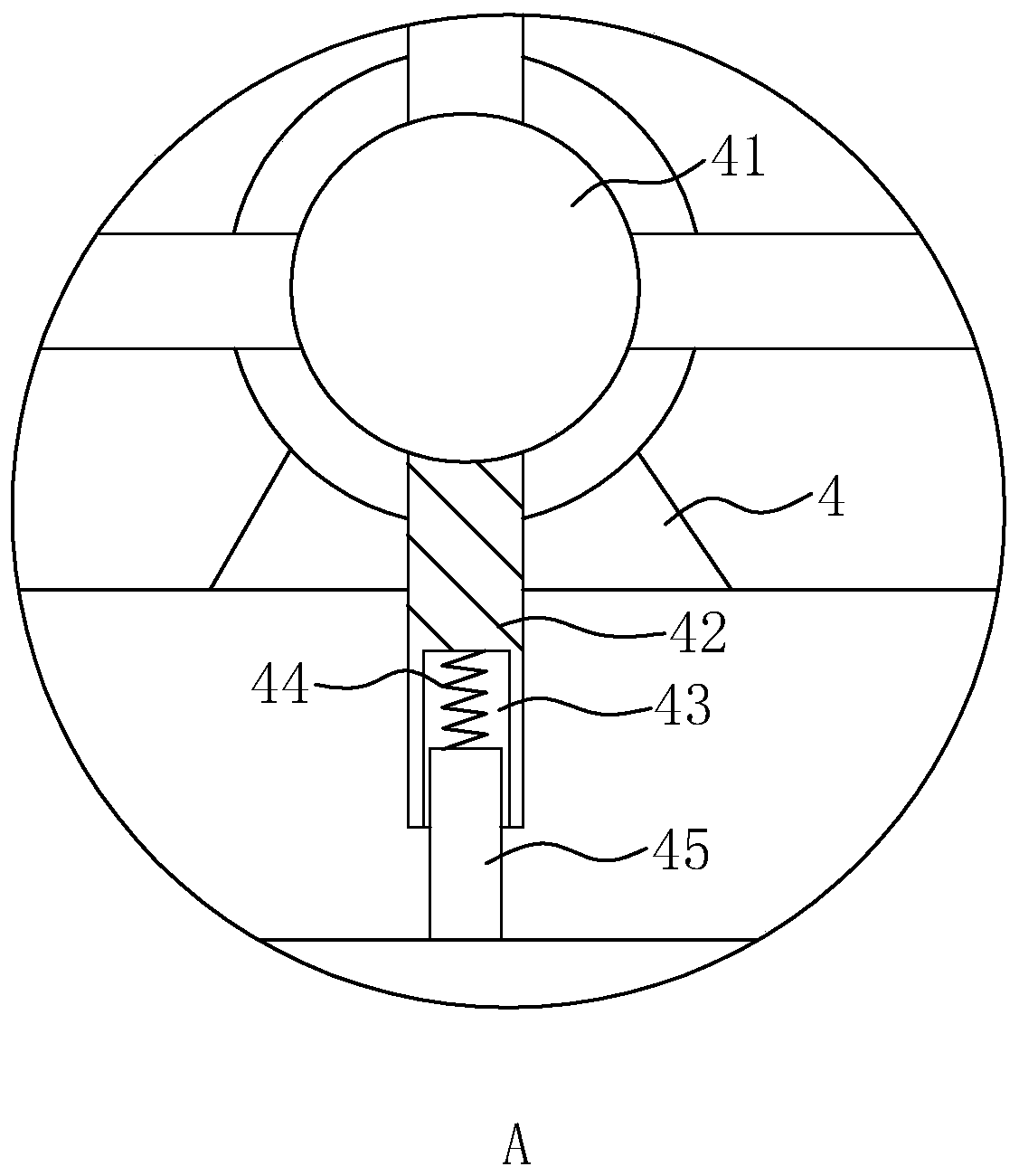 Maintenance system for green belt of sponge city