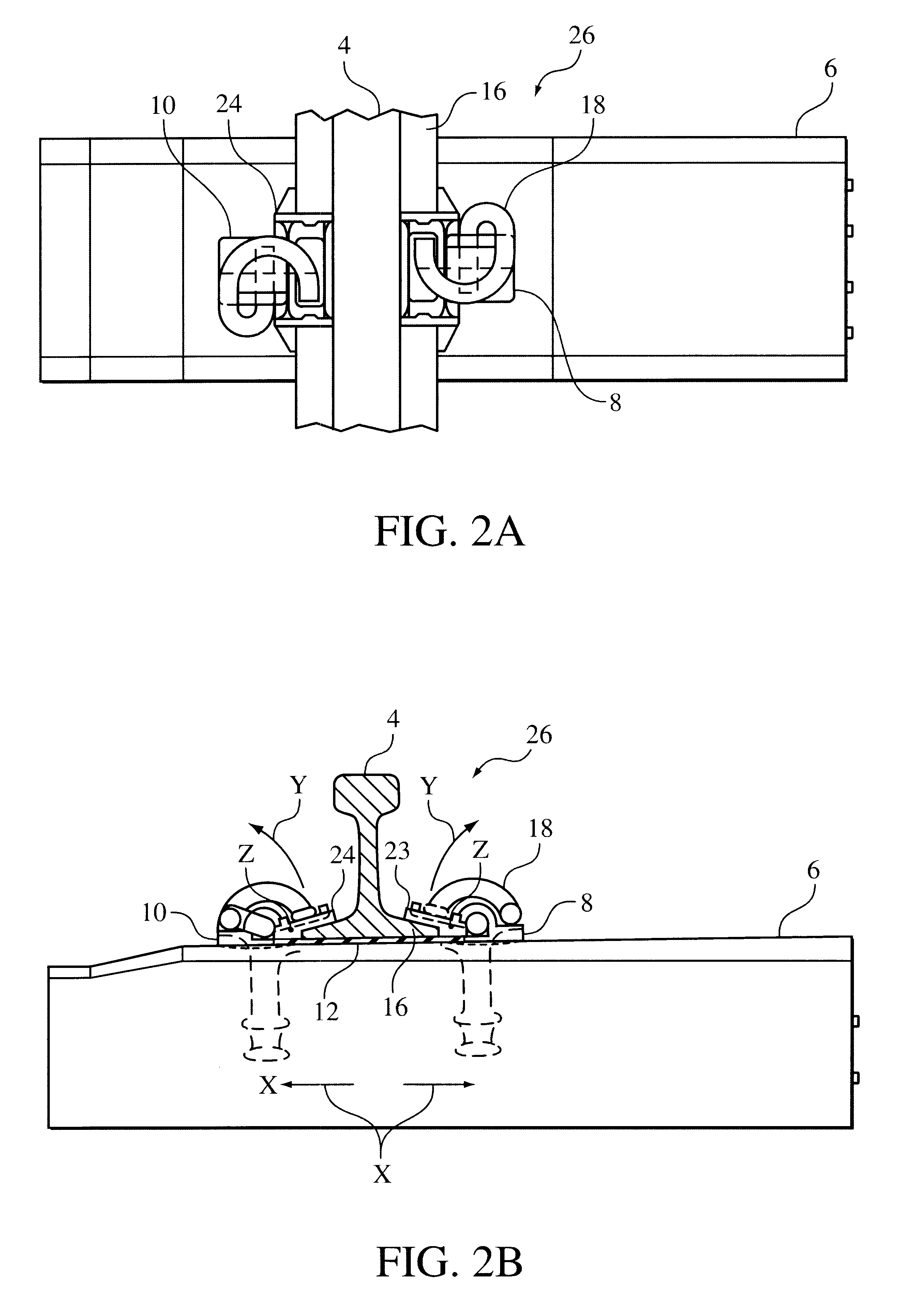 Concrete railroad tie two-piece insulator spacer and fastening system