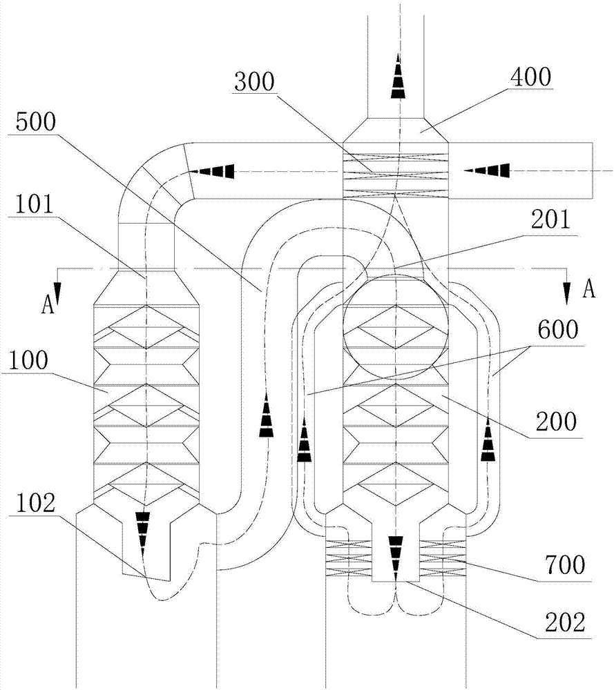 Flue gas purification system