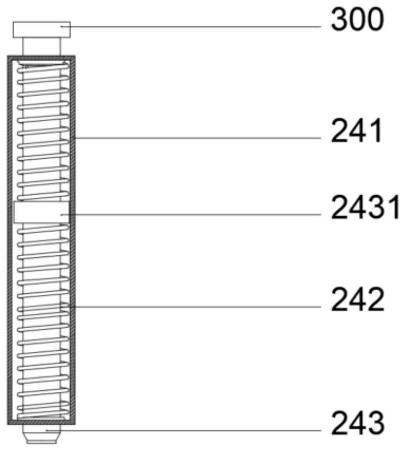 Foundation detection equipment with three-legged horizontal support frame for building construction