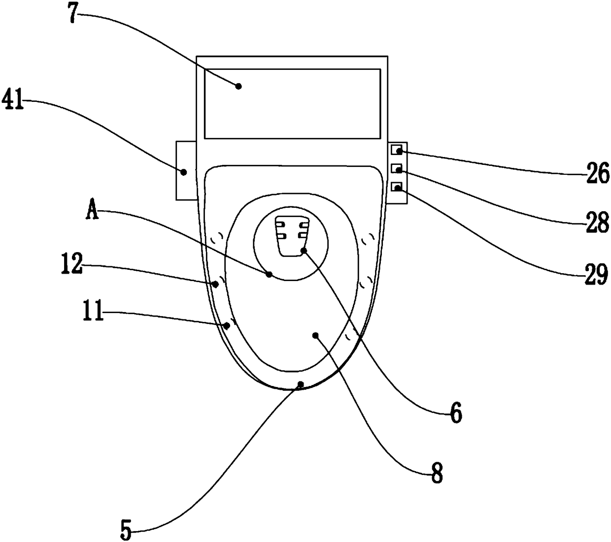 An intelligent toilet and its control method