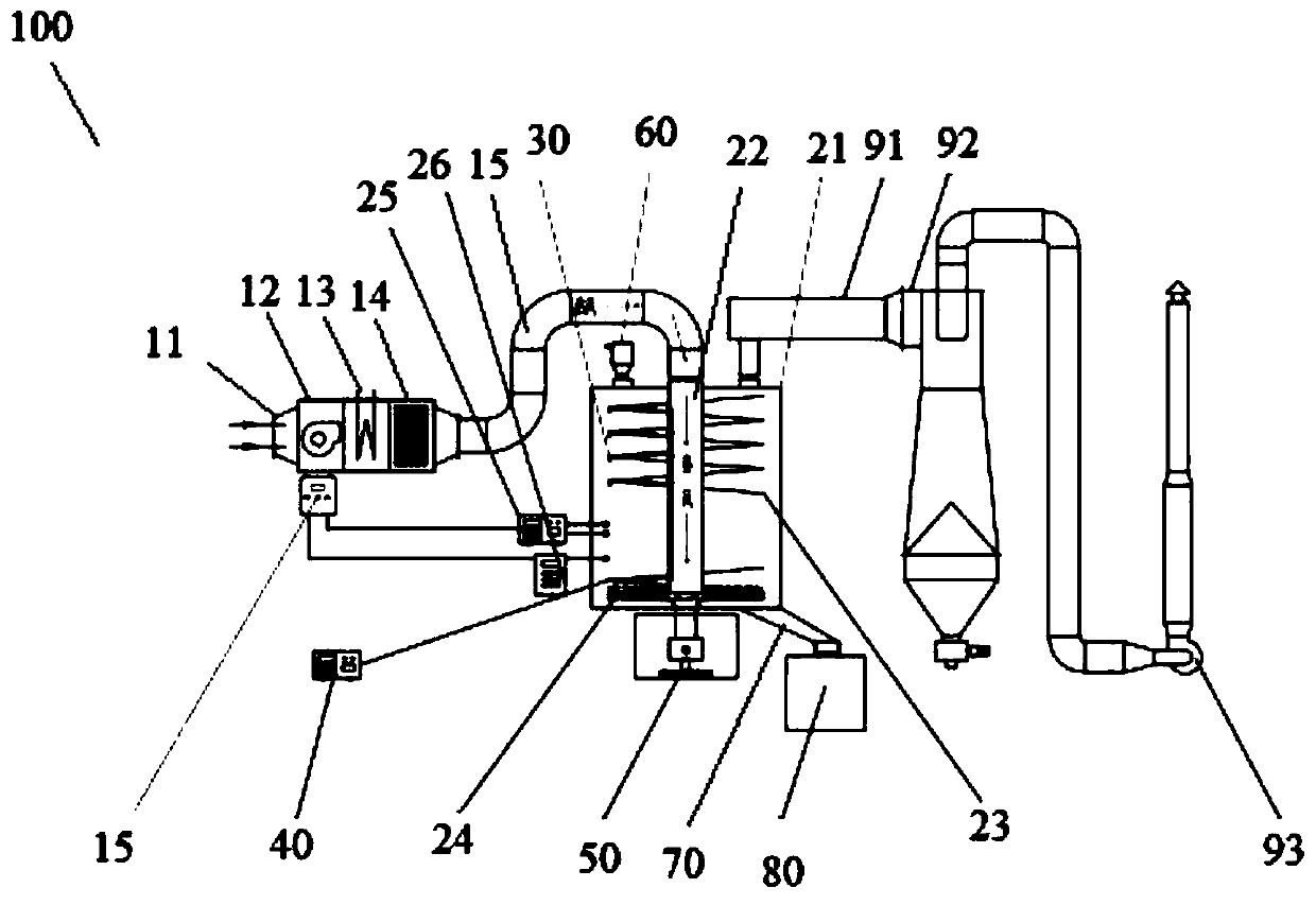 Ultrasonic-enhanced airflow drying system